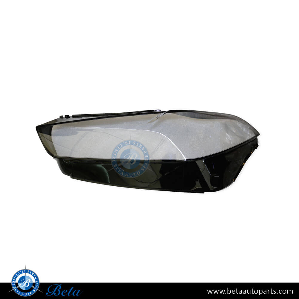 Left Side Headlamp Lens for BMW X5/X6 G05 LCI/G06 LCI 2024-Up models, Part Number 63115A783B3 Left Side Headlamp Lens for BMW X5/X6 G05 LCI/G06 LCI 2024-Up models, Part Number 63115A783B3